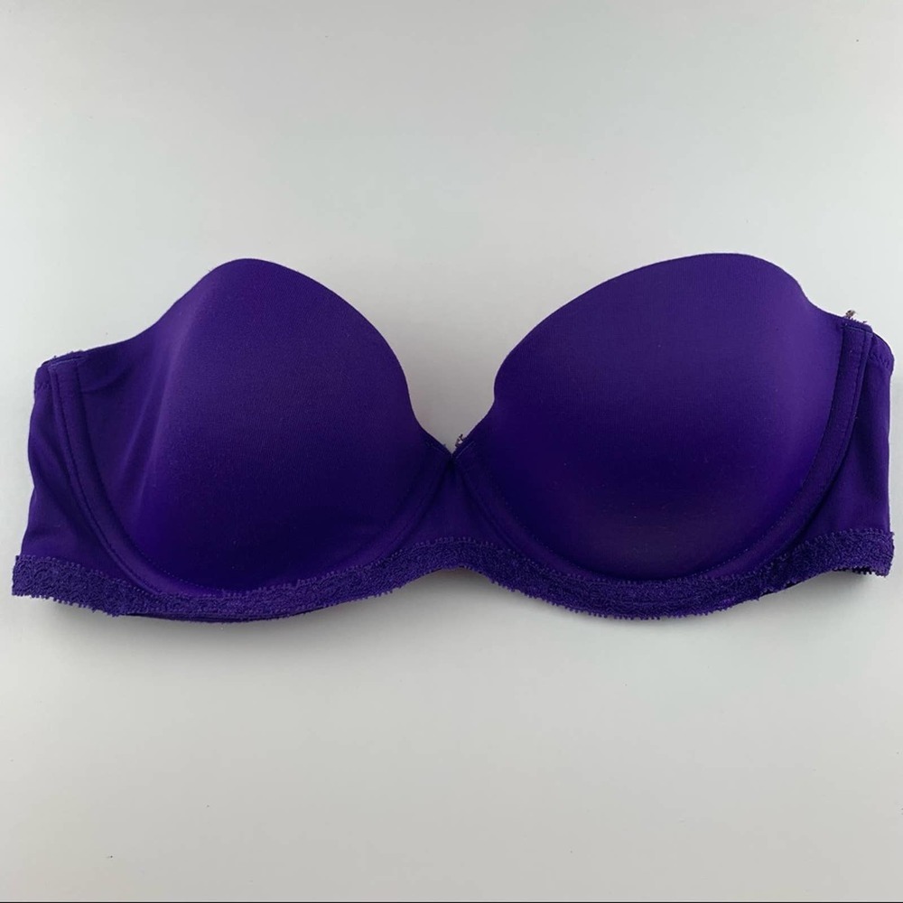 PINK Victoria’s Secret Multi-Way Plunge Bra 34B #3742